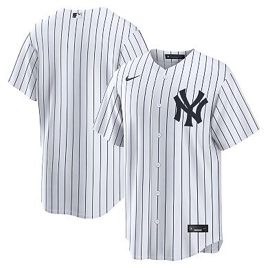Men's Nike White New York Yankees Home Replica Jersey