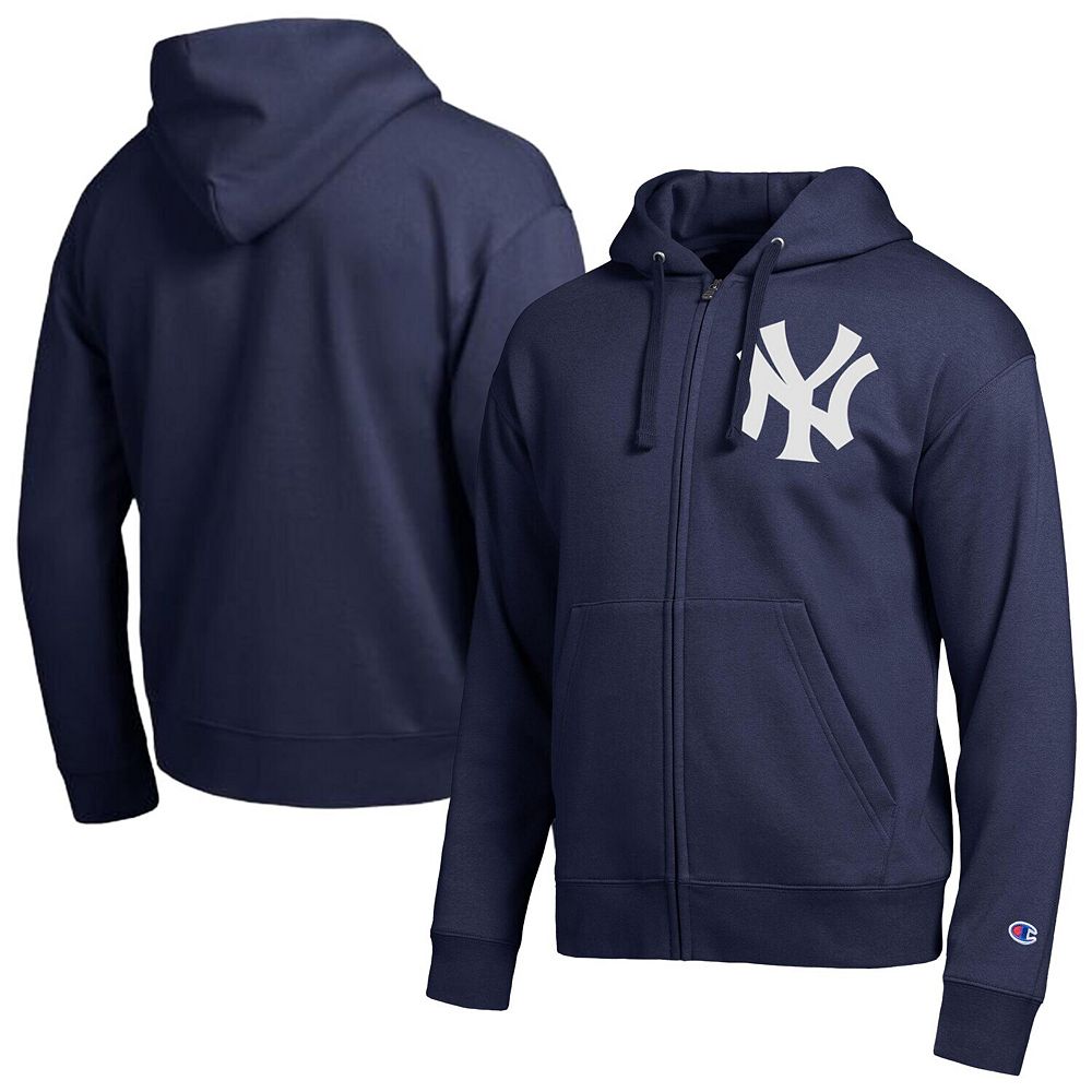 Yankees フルジップジャケット ネイビー Men's Champion Navy New York Yankees All-Star Full-Zip Hoodie