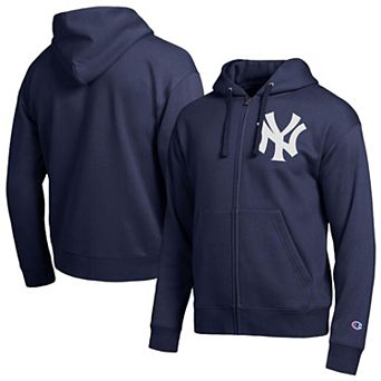 Men's Champion Navy New York Yankees All-Star Full-Zip Hoodie