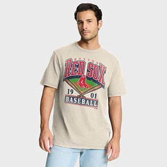Men's Fanatics Tan Boston Red Sox Stadium Slub T-Shirt
