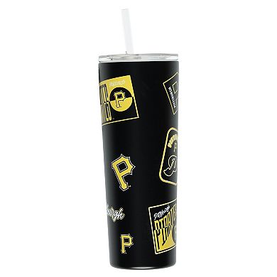 Logo Brands Pittsburgh Pirates 30oz Dreamweave Straw Tumbler