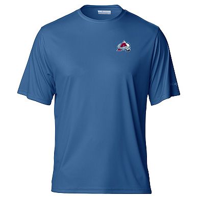 Men's Blue Colorado Avalanche Terminal Tackle Omni-Shade T-Shirt