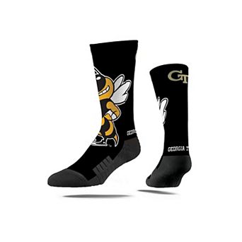 Unisex Strideline Georgia Tech Yellow Jackets Premium Mascot Crew Socks
