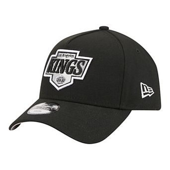 Youth New Era Black Los Angeles Kings 9FORTY A-Frame Adjustable Hat