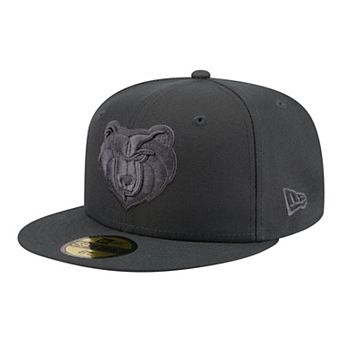 Men's New Era Charcoal Memphis Grizzlies Tonal Color Pack 59FIFTY Fitted Hat