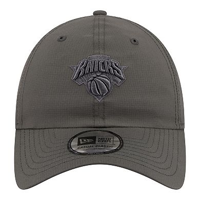Unisex New Era Charcoal New York Knicks Ripstop Casual Classic Adjustable Hat