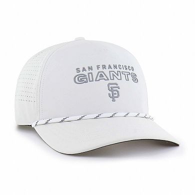 Men's '47 White San Francisco Giants Forward Vault Hitch Adjustable Hat
