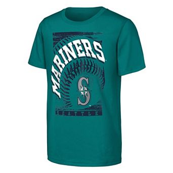 Youth Outerstuff Teal Seattle Mariners Speed Pitch T-Shirt