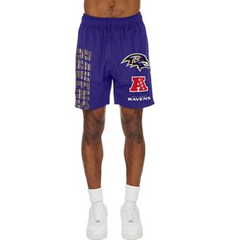 Men's New Era Purple Baltimore Ravens Match Shorts