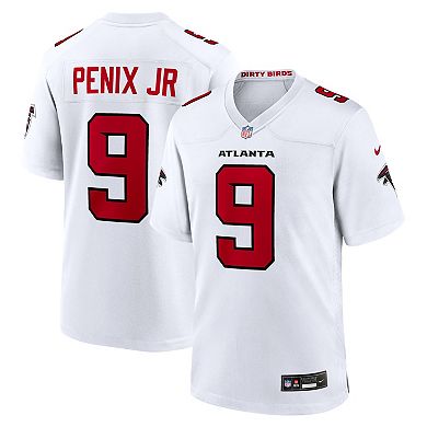 Men's Nike Michael Penix Jr. White Atlanta Falcons Game Jersey