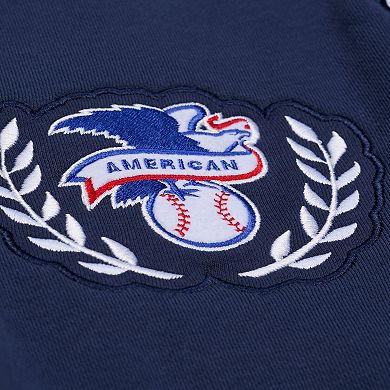 Women's Mitchell & Ness Navy Boston Red Sox Pep Rally Sweatshirt