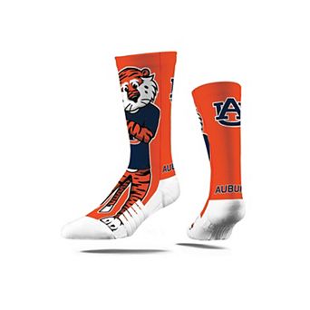 Unisex Strideline Auburn Tigers Premium Mascot Crew Socks