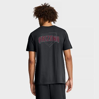 Men's Nike Black Arizona Diamondbacks Primetime 2-Hit T-Shirt
