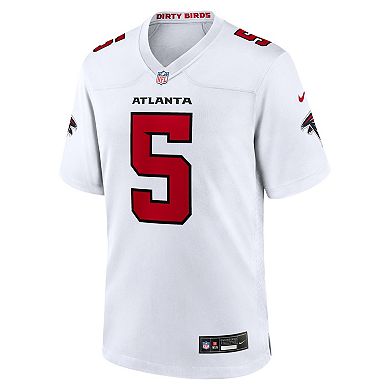 Men's Nike Drake London White Atlanta Falcons Game Jersey