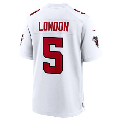 Men's Nike Drake London White Atlanta Falcons Game Jersey