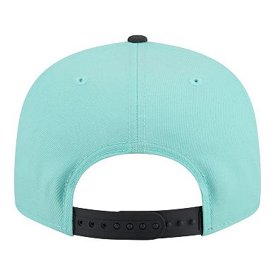 Men's New Era Turquoise/Charcoal Cleveland Cavaliers Color Pack Two-Tone 9FIFTY Snapback Hat