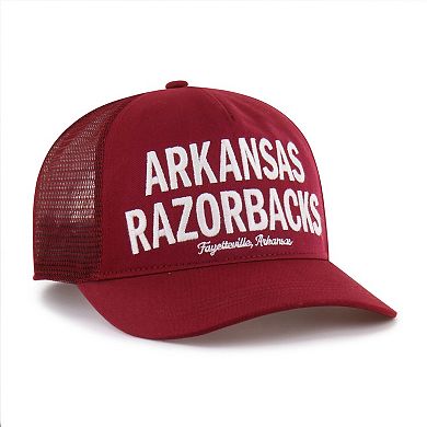 Men's '47 Cardinal Arkansas Razorbacks Contemporary Hitch Trucker Adjustable Hat