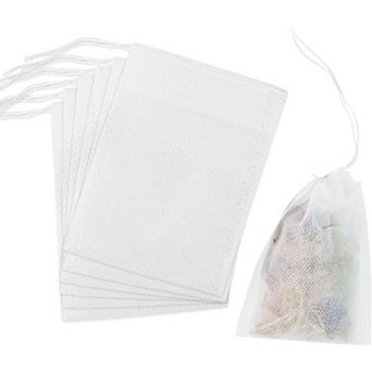 Disposable Tea Infuser Bags 100 Pcs, 1.96” x 2.75”