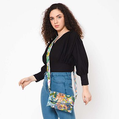 Botanical Embroidered Strap