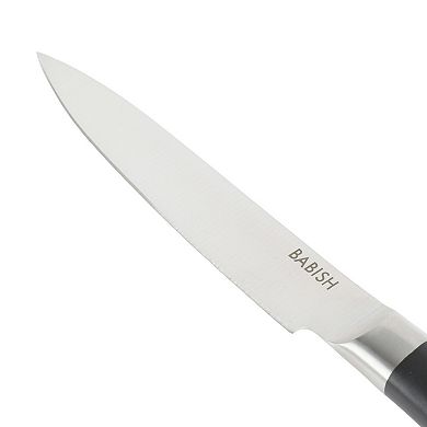 Babish High-Carbon 1.4116 German Steel 5 Inch Full Tang, Forged Utility Knife