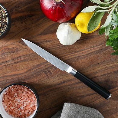 Babish High-Carbon 1.4116 German Steel 5 Inch Full Tang, Forged Utility Knife
