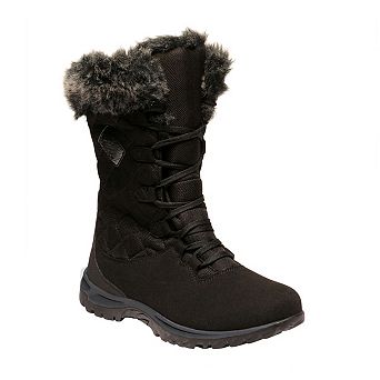 Regatta Great Outdoors Womens/Ladies Newley Faux Fur Trim Thermo Boots