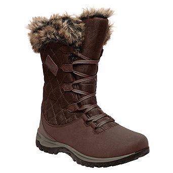 Regatta Great Outdoors Womens/Ladies Newley Faux Fur Trim Thermo Boots