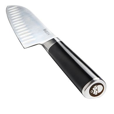 Babish High-Carbon 1.4116 German Steel 6.5 Inch Full Tang Razor Sharp Blade Santoku Knife