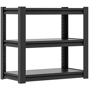 VIYET - 31.5H 3 tier Heavy Duty Garage Shelving - 1200lbs Capacity