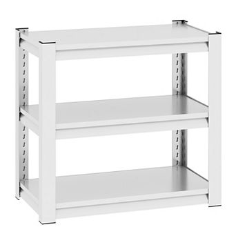 VIYET - 31.5H 3 tier Heavy Duty Garage Shelving - 1200lbs Capacity