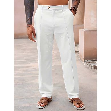 Mens Relaxed Linen Lounge Pants