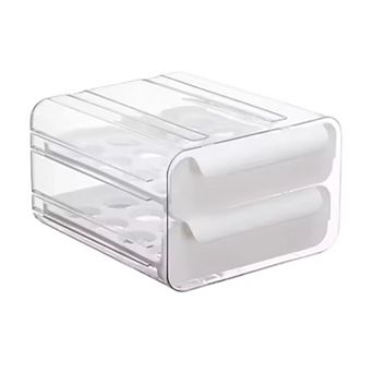 Stackable Egg Holder Drawer for Refrigerator - Stores up to 32 Eggs