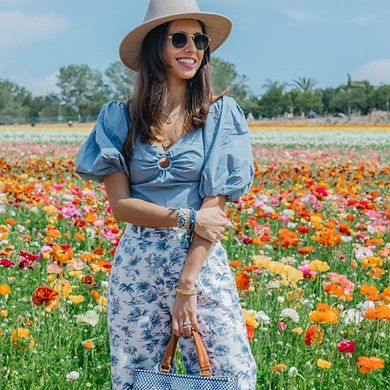 Mixte Medium Woven Crossbody Drawstring Bag