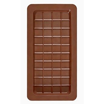 Silicone Assorted Chocolate Mold (4.1 x 8.5 Inch)