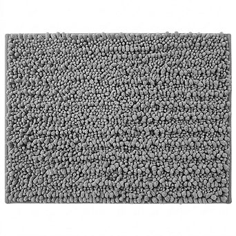 Chenille Bathroom Rug, Thick Soft Absorbent, Non-Slip Shaggy Mat