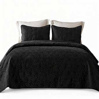 Queen Lightweight Geometric Pattern Bedspread
