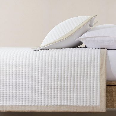 Bedspread Set with Country Stripes Lightweight Bedding