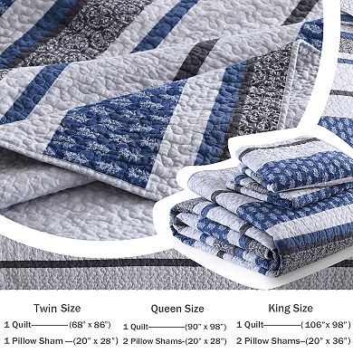 Cottage Style Bedspread Set