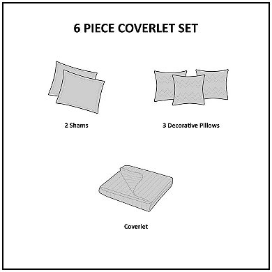 Watercolor Stripe Reversible Lightweight Bedspread