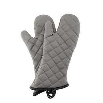 16-inch oven mitts resistant to high temperatures up to 425°F