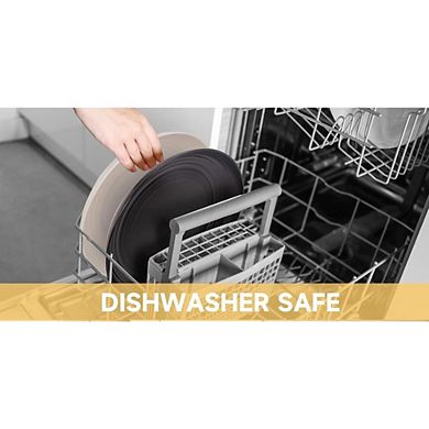 Zoulao 16PCS Wheat Straw Plates & Bowls Set for 4, Unbreakable & Microwave Safe for Camping