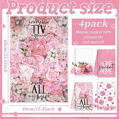 Kitchen Oven Gloves and Pot Handle Heat-Resistant Set