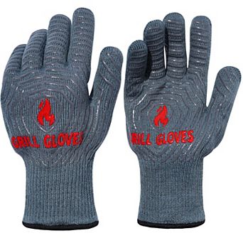BBQ Gloves 1472℉ Heat-Resistant Silicone