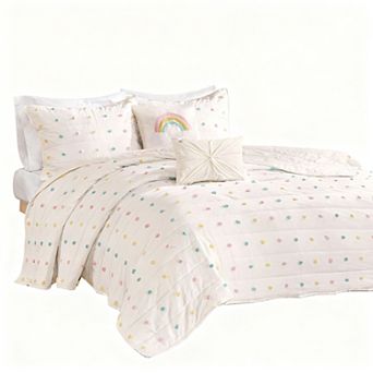Cotton jacquard quilted bedspread suitable for all seasons