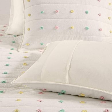 Cotton jacquard quilted bedspread suitable for all seasons