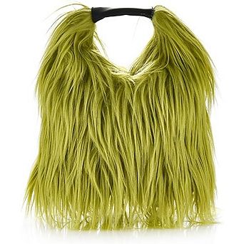 Women's Plush Faux Fur Hobo Bag Soft Fluffy Tote Crossbody Handbag