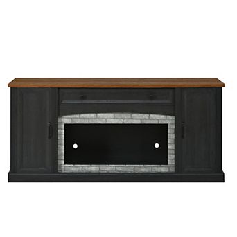 Trikiousd Farmhouse TV Stand with Drawer & Adjustable Shelves for TVs Up to 70"