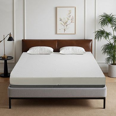 GOODSILO 10-Inch Gel-Infused Multi-Zone Support Queen Size Mattress for Restful Sleep