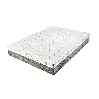 GOODSILO Premium Queen Size Cooling Gel Memory Foam Mattress with Zoned Support