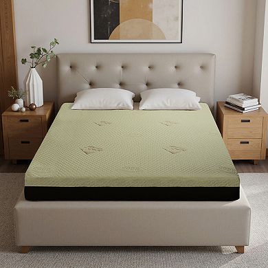 GOODSILO 12-Inch Cooling Gel Memory Foam Queen Mattress with Zoned Support